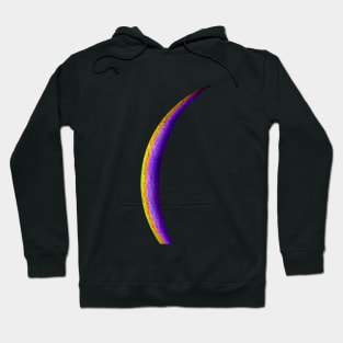 Colorful Crescent Moon Hoodie